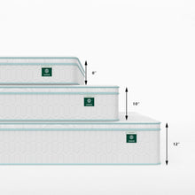 Load image into Gallery viewer, Euro Top Memory Foam Spring Hybrid Mattress