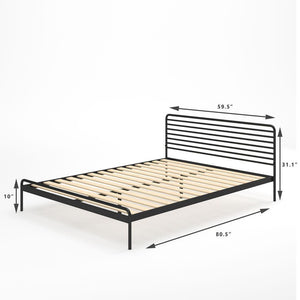 Tom Metal Platform Bed Frame