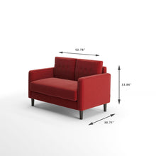 Load image into Gallery viewer, Mikhail Mid-Century Loveseat
