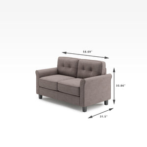 Sayan Traditional Loveseat