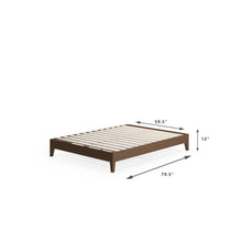 Load image into Gallery viewer, Marissa Wood Deluxe Platform Bed Frame
