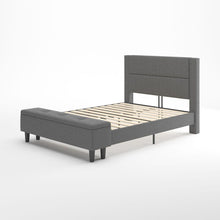 Load image into Gallery viewer, Wanda Upholstered Platform Bed Frame with Storage
