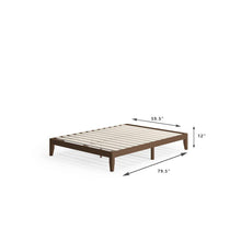Load image into Gallery viewer, Marissa Wood Platform Bed Frame
