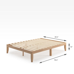 Moiz Wood Platform Bed Frame