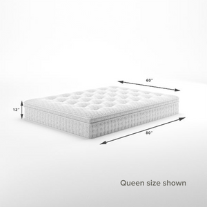 Pressure Relief Euro Top iCoil® Hybrid Full Mattress