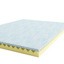 Load image into Gallery viewer, Swirl Gel Cooling Memory Foam Mattress Topper

